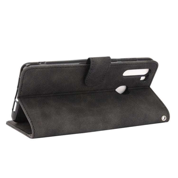 For Blackview A80 Pro Solid Color Skin Feel Magnetic Buckle Horizontal Flip Calf Texture PU Leath...