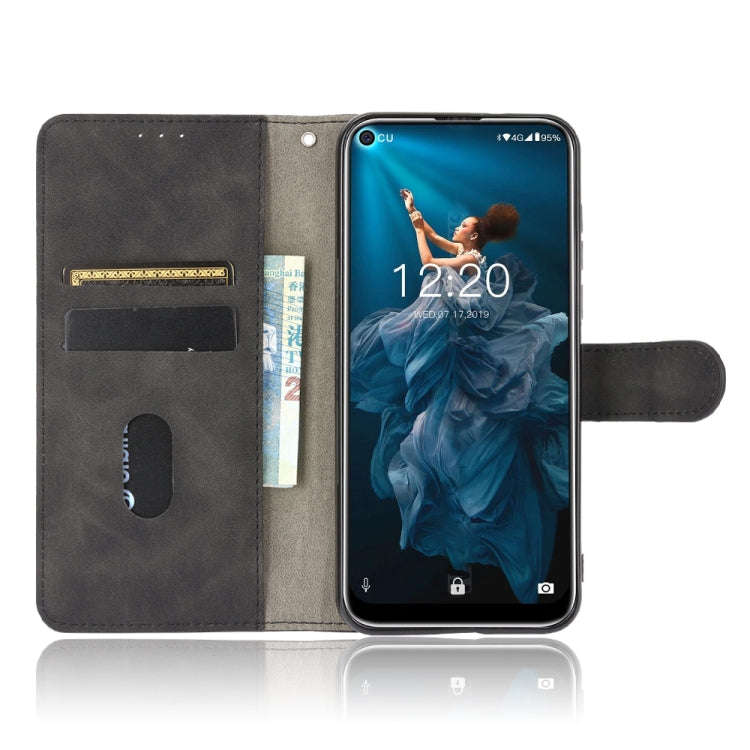 For Oukitel C17 / C17 Pro Solid Color Skin Feel Magnetic Buckle Horizontal Flip Calf Texture PU L...
