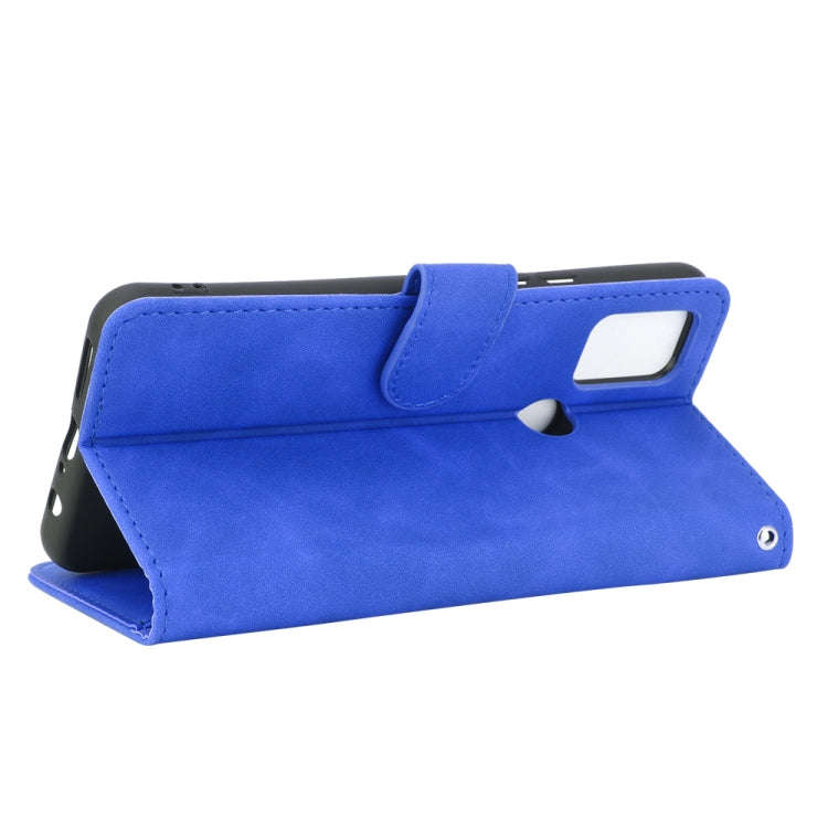 For UMIDIGI A7 Pro Solid Color Skin Feel Magnetic Buckle Horizontal Flip Calf Texture PU Leather ...