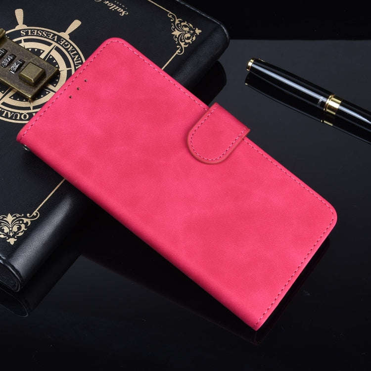 For UMIDIGI S5 Pro Solid Color Skin Feel Magnetic Buckle Horizontal Flip Calf Texture PU Leather ...