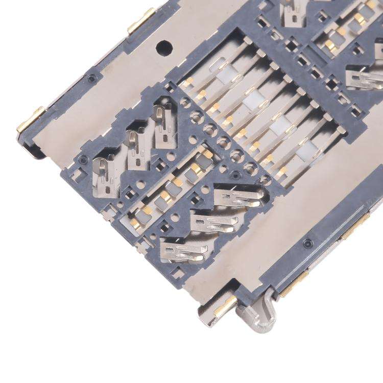 For Galaxy S8+ SM-G955 10pcs Original SIM + Micro SD Card Reader