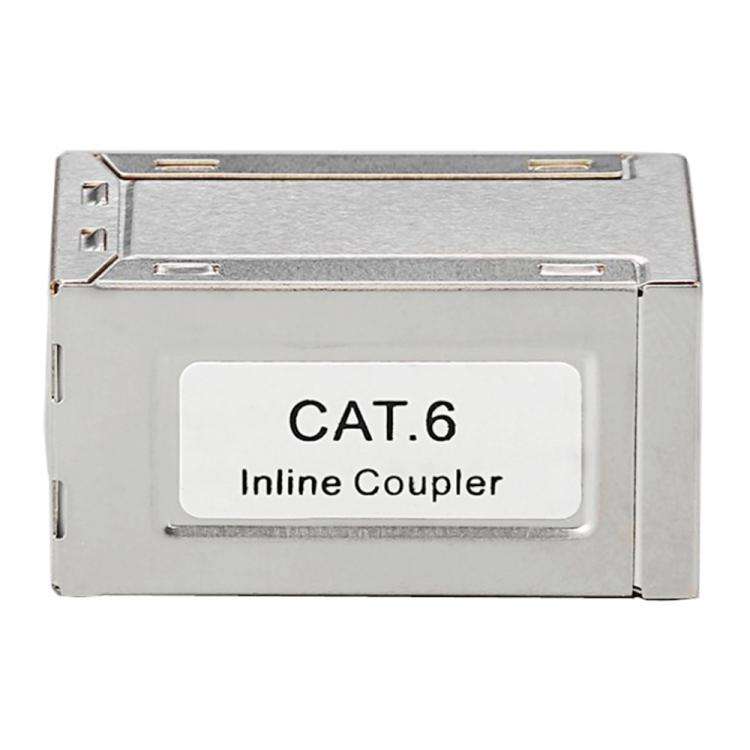 RJ45 Coupler Shielded Ethernet Cable Extender, Model:CAT6