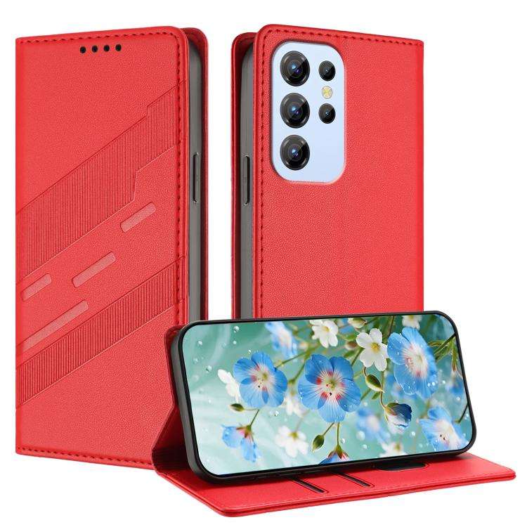 For Oukitel C1 / C1 Pro Embossed Multi-functional Wallet Retro Leather Phone Case(Red)