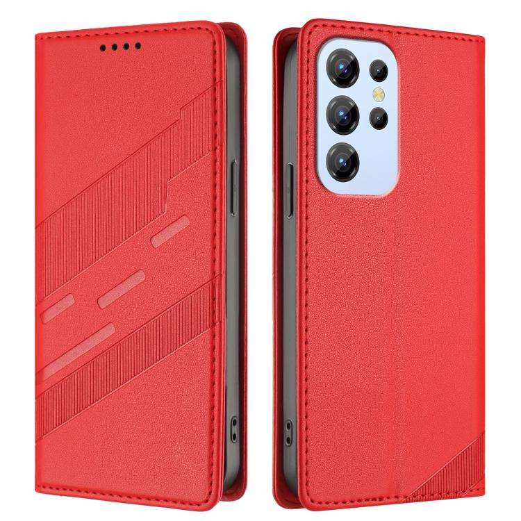 For Oukitel C1 / C1 Pro Embossed Multi-functional Wallet Retro Leather Phone Case(Red)