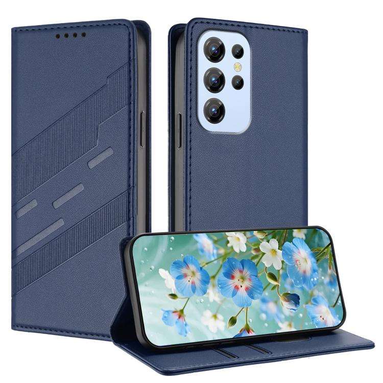 For Oukitel C1 / C1 Pro Embossed Multi-functional Wallet Retro Leather Phone Case(Dark Blue)