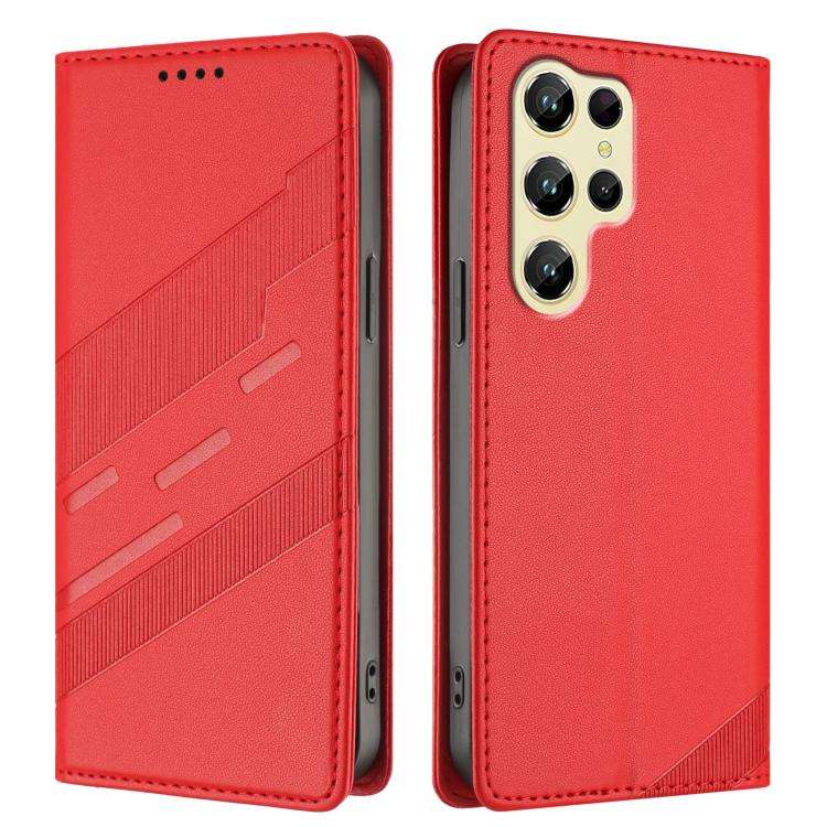 For Oukitel C61 / C61 Pro Embossed Multi-functional Wallet Retro Leather Phone Case(Red)