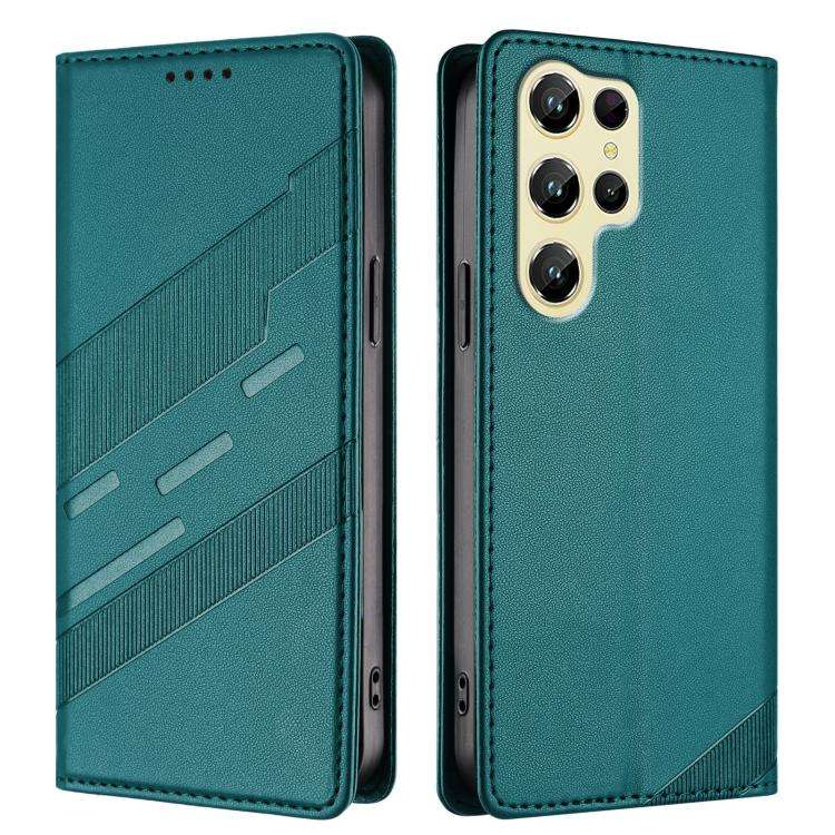 For Oukitel C61 / C61 Pro Embossed Multi-functional Wallet Retro Leather Phone Case(Dark Green)