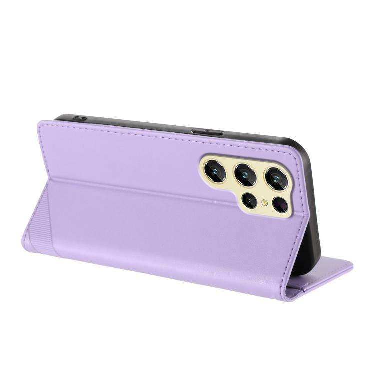 For Oukitel C61 / C61 Pro Embossed Multi-functional Wallet Retro Leather Phone Case(Light Purple)