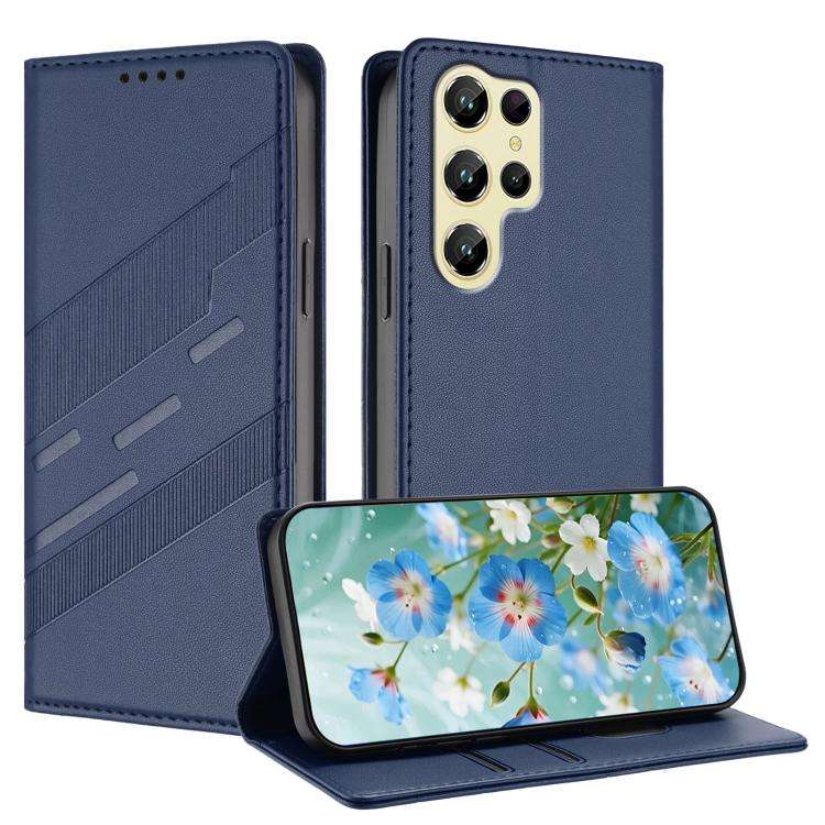 For Oukitel C61 / C61 Pro Embossed Multi-functional Wallet Retro Leather Phone Case(Dark Blue)