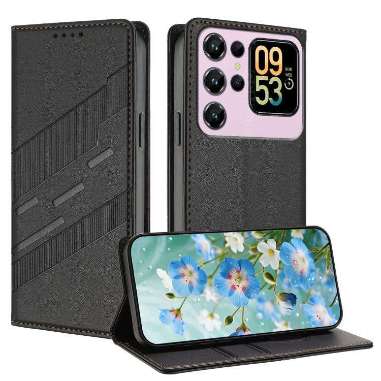 For Oukitel C62 / C62 Pro Embossed Multi-functional Wallet Retro Leather Phone Case(Black)