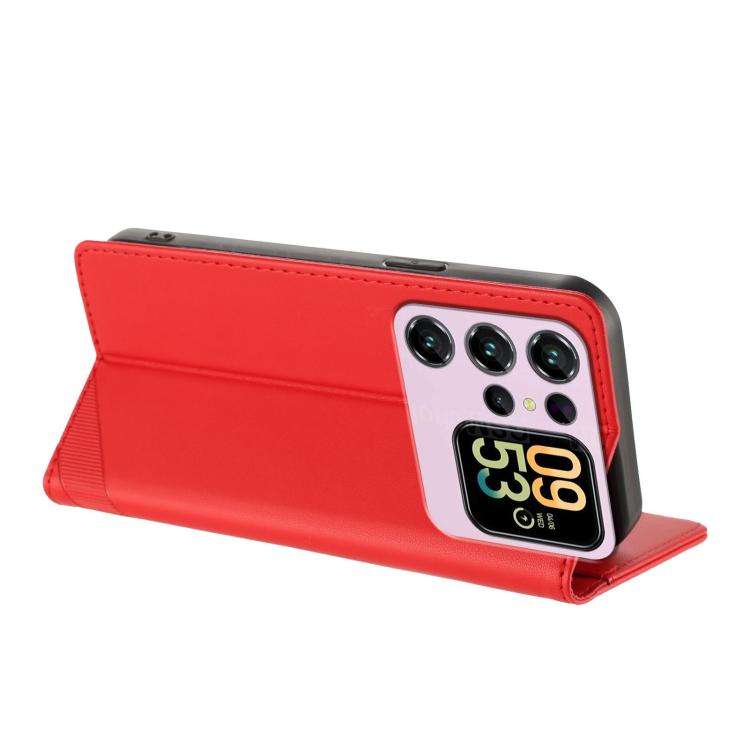 For Oukitel C62 / C62 Pro Embossed Multi-functional Wallet Retro Leather Phone Case(Red)
