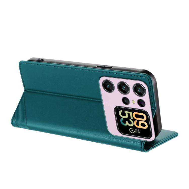 For Oukitel C62 / C62 Pro Embossed Multi-functional Wallet Retro Leather Phone Case(Dark Green)