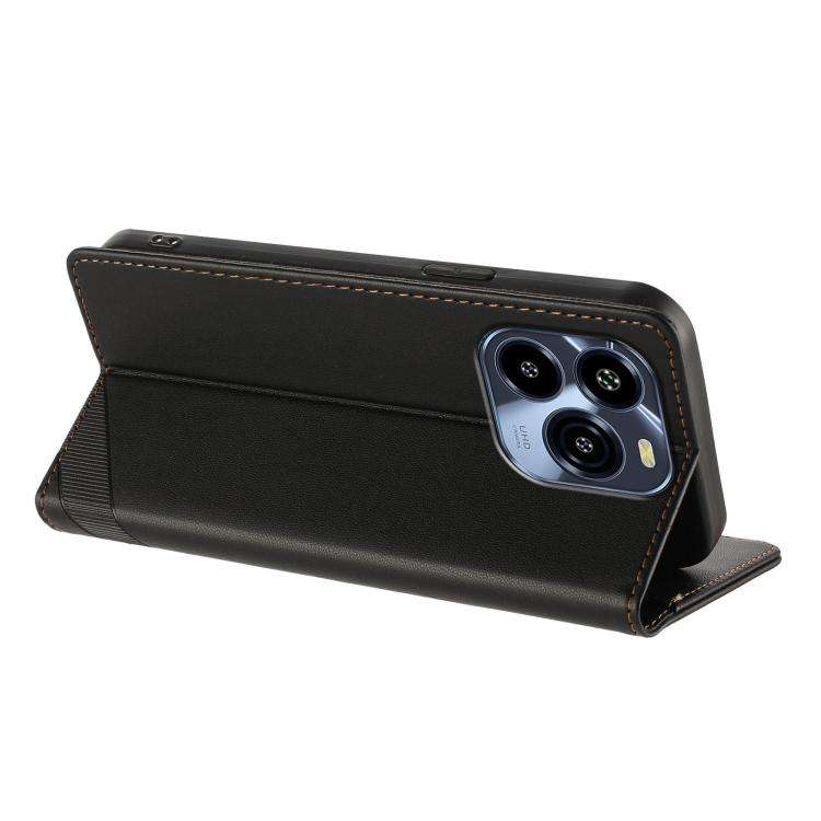 For Oukitel C65 / C65 Pro Embossed Multi-functional Wallet Retro Leather Phone Case(Black)