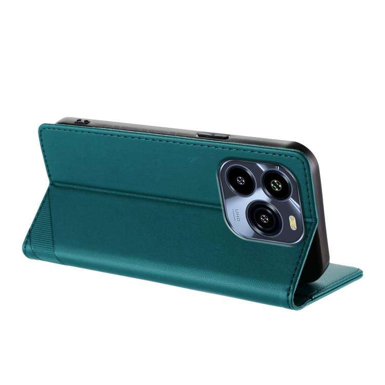 For Oukitel C65 / C65 Pro Embossed Multi-functional Wallet Retro Leather Phone Case(Dark Green)