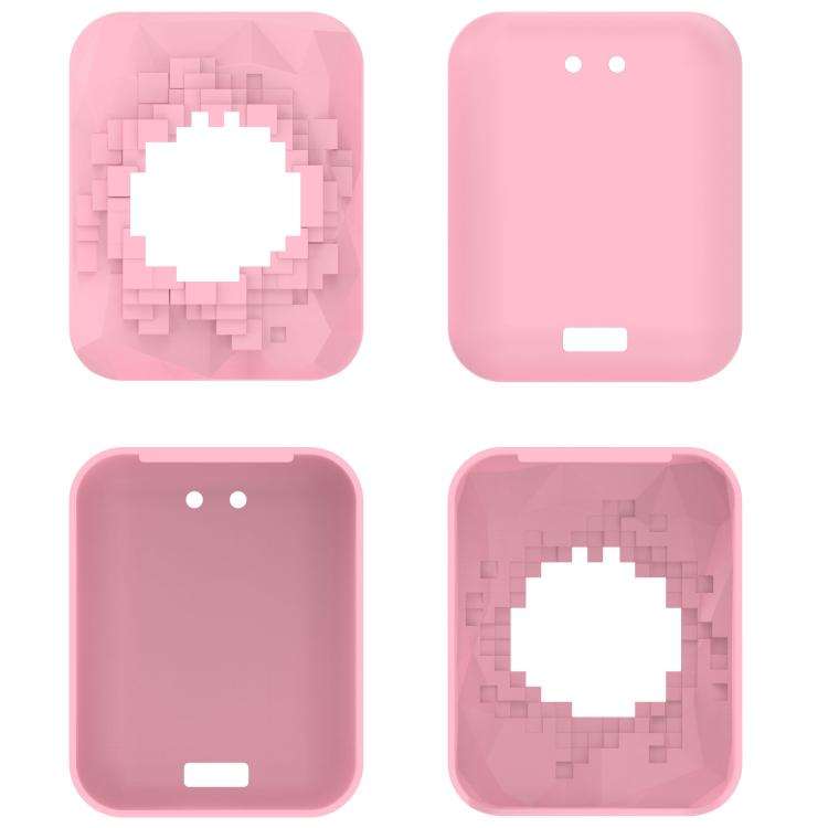 For Bitzee Magicals Interactive Toy Digital Pet Silicone Protective Case(Pink)