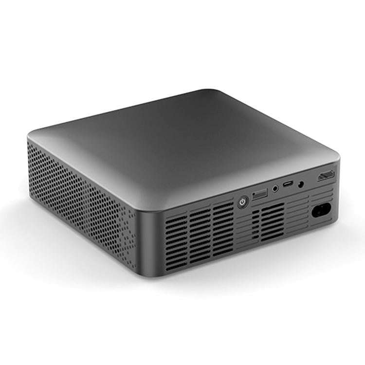 N5 1280x720P Android 9.0 System Wireless Same Screen Smart HD Projector, Plug:AU Plug(Black)