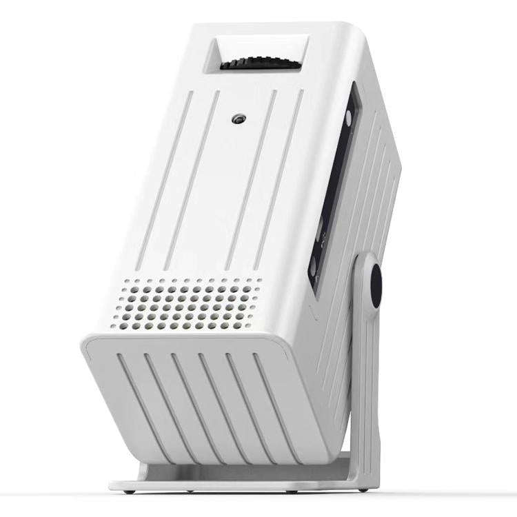 N6 1280x720P 70ANSI Android 11.0 Smart Mini Projector, Plug:UK Plug(Black)