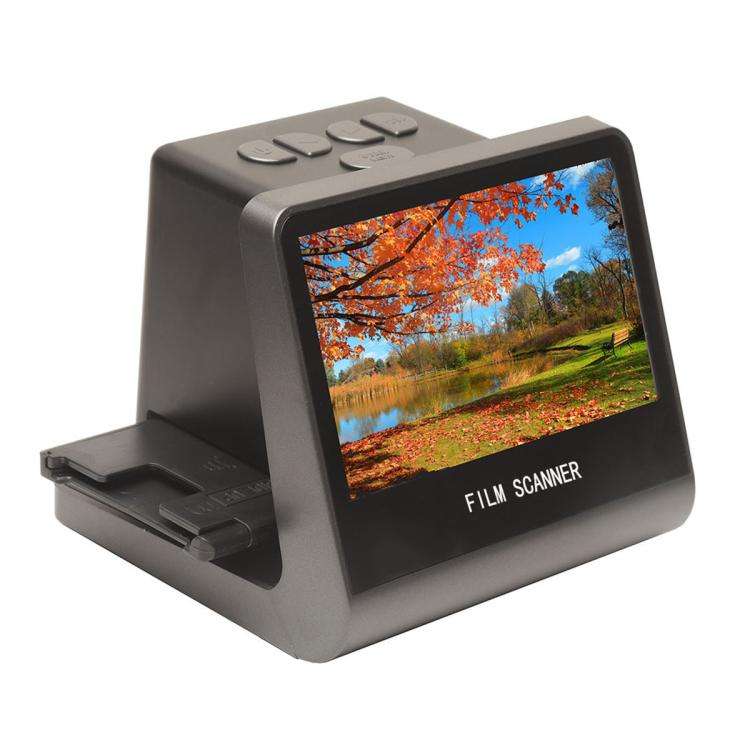 Tonivent TON170 14 Mega Pixels 5 inch HD Screen Film Scanner, Plug:EU Plug(Black)