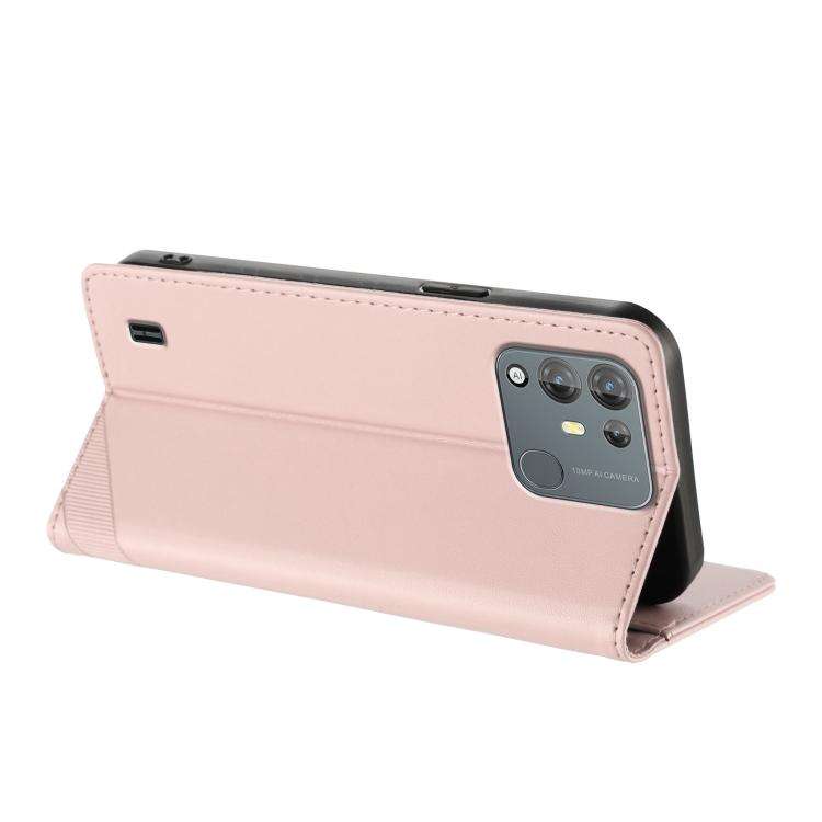 For Blackview A55 Pro Embossed Multi-functional Wallet Retro Leather Phone Case(Pink)