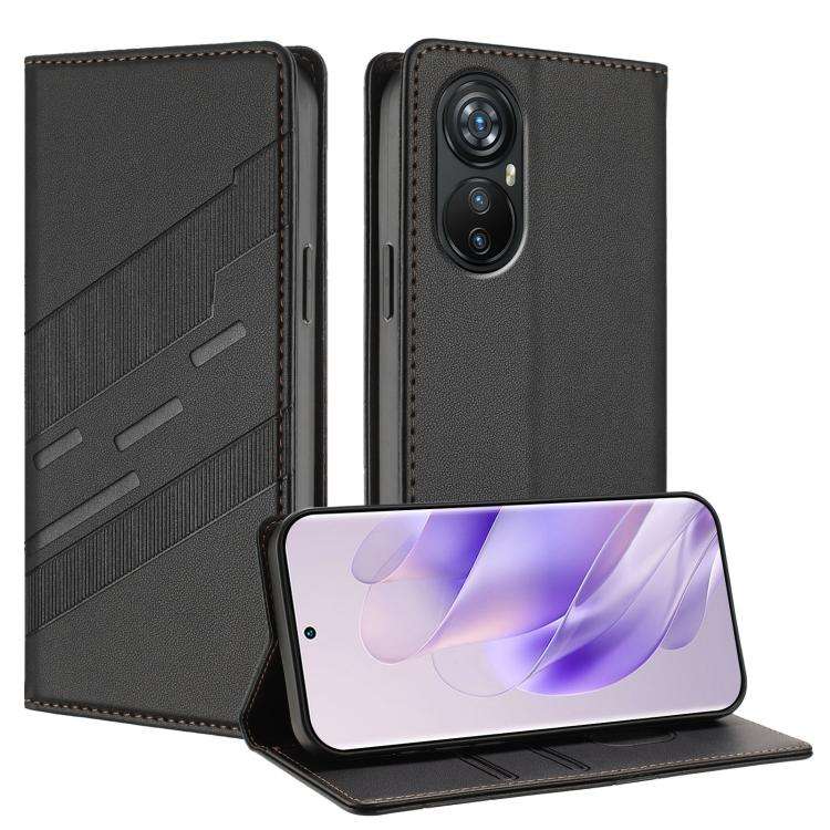For Blackview A200 Pro Embossed Multi-functional Wallet Retro Leather Phone Case(Black)