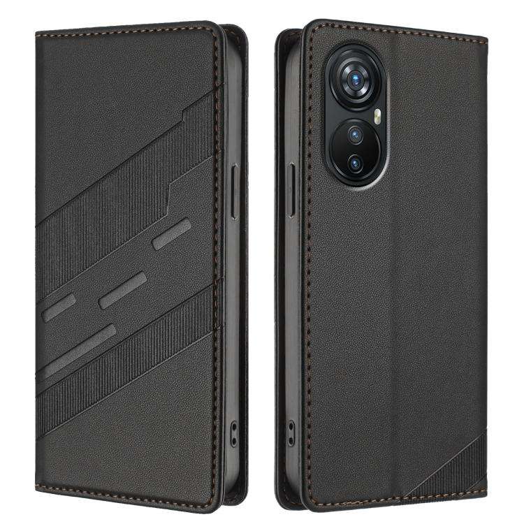 For Blackview A200 Pro Embossed Multi-functional Wallet Retro Leather Phone Case(Black)