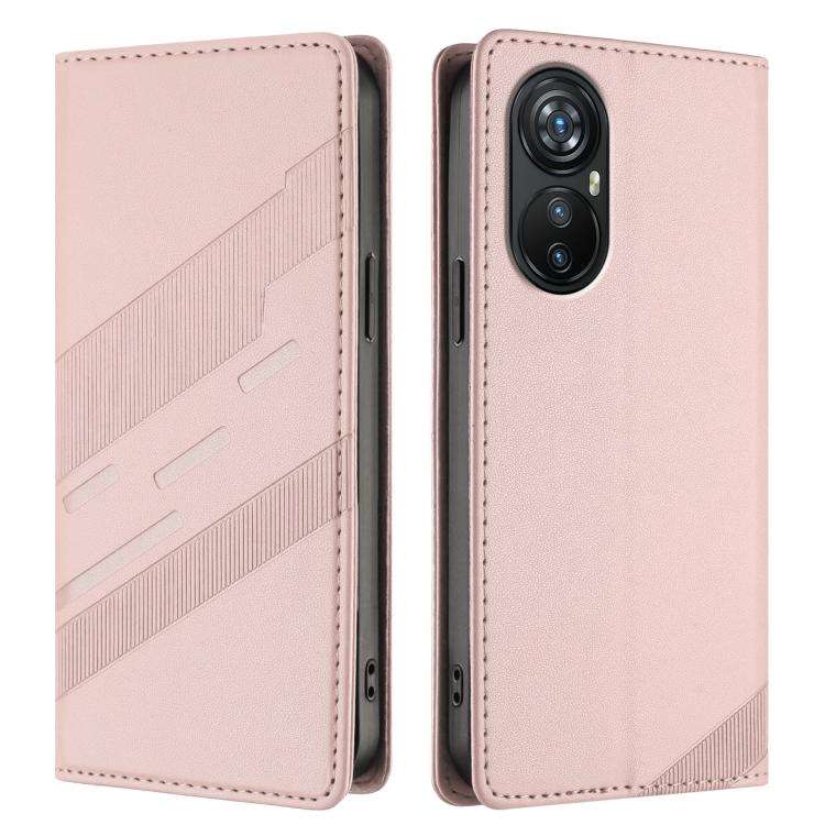 For Blackview A200 Pro Embossed Multi-functional Wallet Retro Leather Phone Case(Pink)