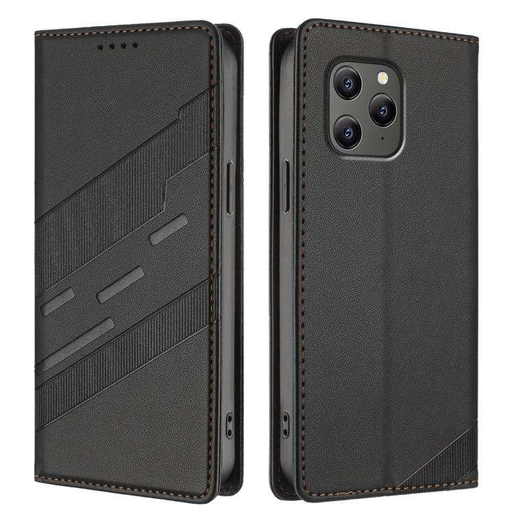 For Blackview BV5300 / BV5300 Pro Embossed Multi-functional Wallet Retro Leather Phone Case(Black)