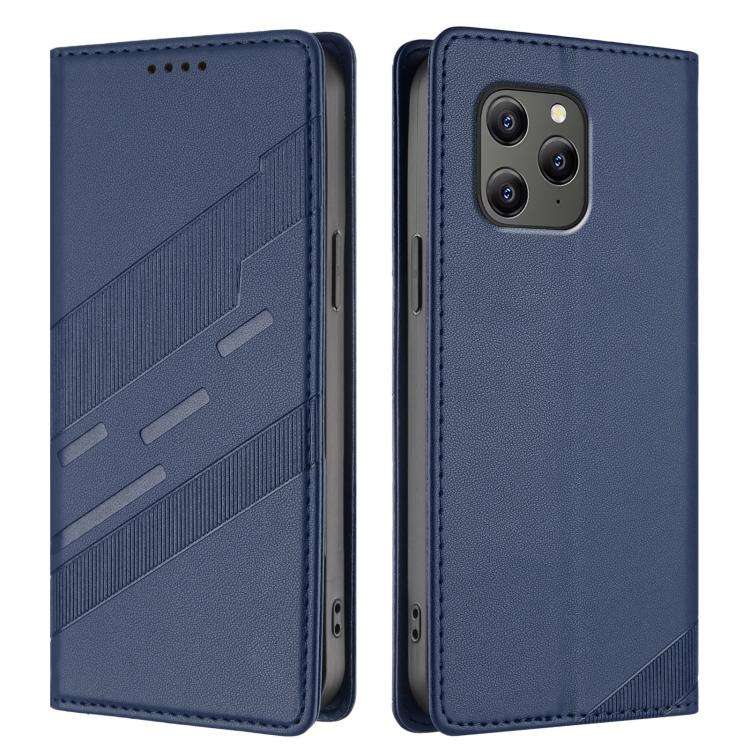 For Blackview BV5300 / BV5300 Pro Embossed Multi-functional Wallet Retro Leather Phone Case(Dark ...