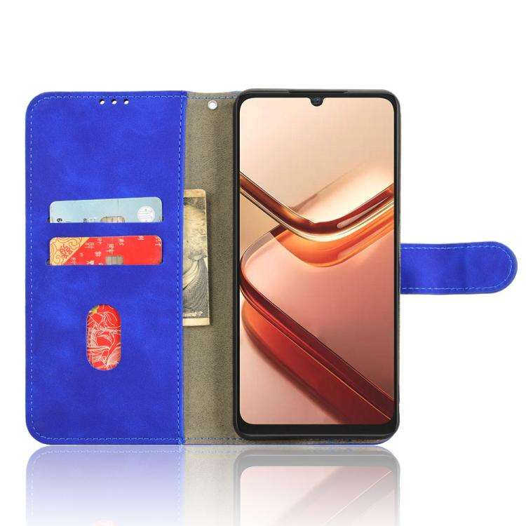 For Doogee Note 58 / Note 58 Pro Skin Feel Magnetic Flip Leather Phone Case(Blue)
