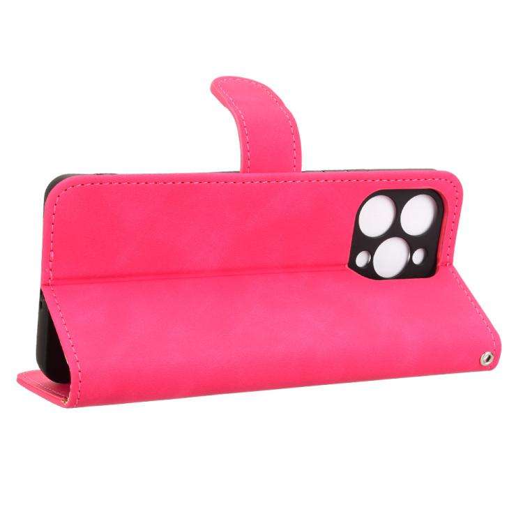 For Doogee Note 58 / Note 58 Pro Skin Feel Magnetic Flip Leather Phone Case(Rose Red)