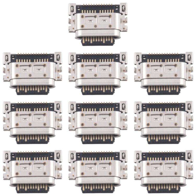 For Motorola Moto Edge 20 Pro 10pcs Original Charging Port Connector