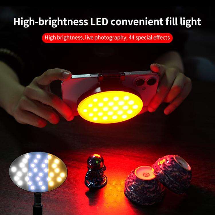GZ-668 Full Color Portable Pocket Fill Light(Cold/Warm/White Light)