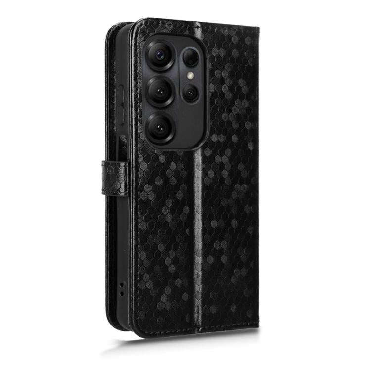 For Doogee Note 56X / Note 56X Pro Honeycomb Dot Texture Leather Phone Case(Black)