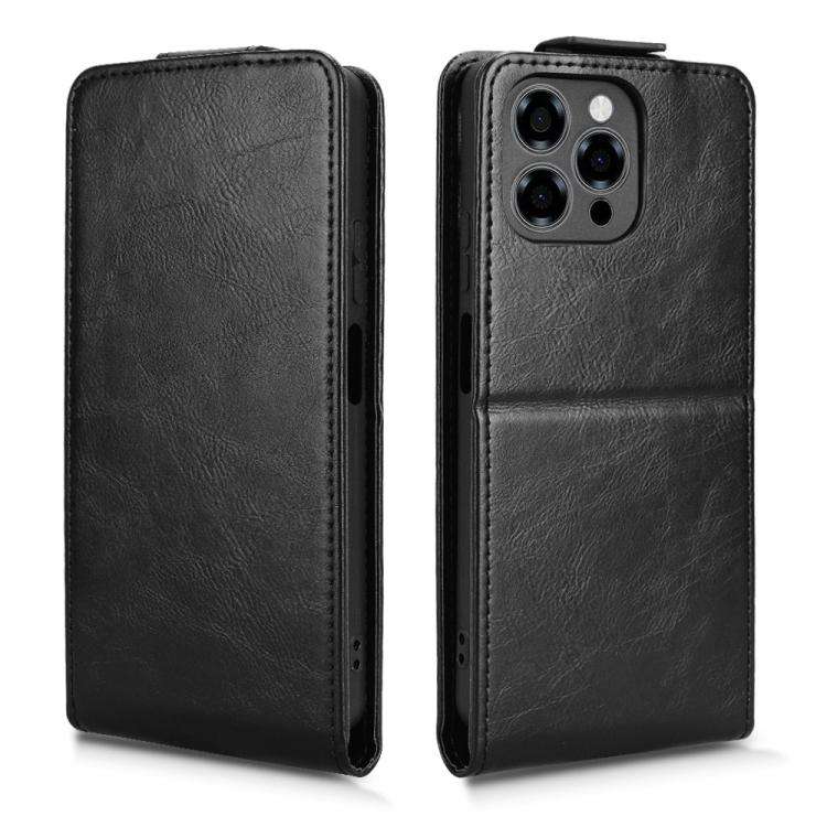 For Doogee Note 58 / Note 58 Pro Magnetic Vertical Flip Leather Phone Case with Buckle(Black)
