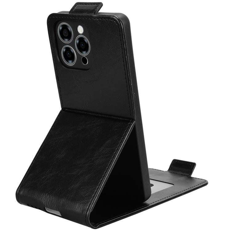 For Doogee Note 58 / Note 58 Pro Magnetic Vertical Flip Leather Phone Case with Buckle(Black)