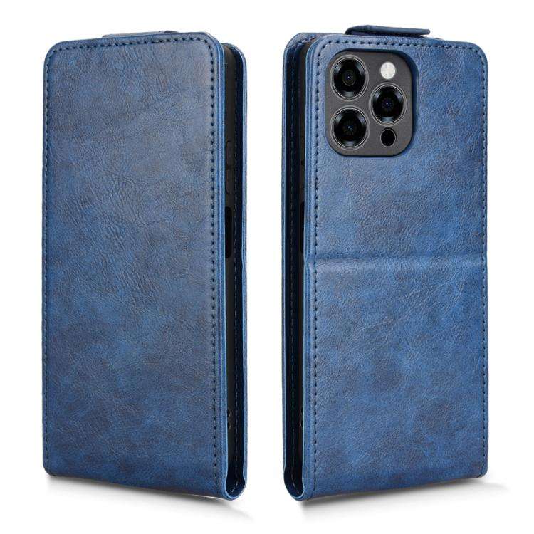 For Doogee Note 58 / Note 58 Pro Magnetic Vertical Flip Leather Phone Case with Buckle(Blue)