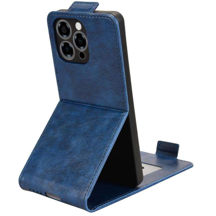 For Doogee Note 58 / Note 58 Pro Magnetic Vertical Flip Leather Phone Case with Buckle(Blue)