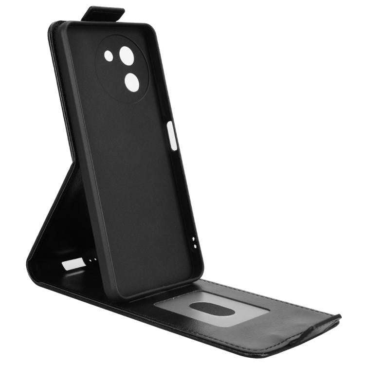 For Doogee Note 59 / Note 59 Pro Magnetic Vertical Flip Leather Phone Case with Buckle(Black)
