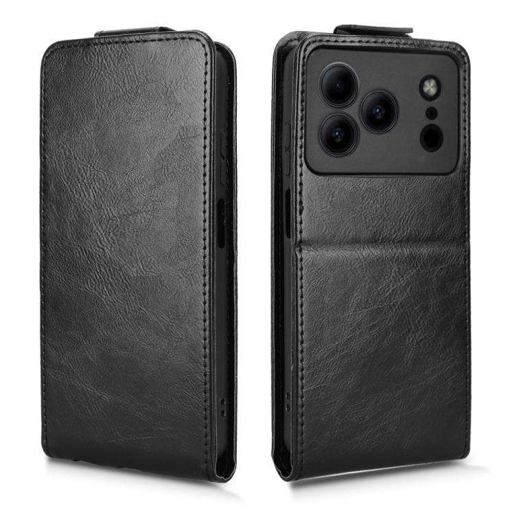 For Doogee Note 56 / Note 56 Pro Magnetic Vertical Flip Leather Phone Case with Buckle(Black)