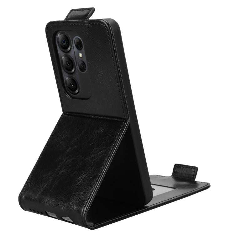 For Doogee Note 56X / Note 56X Pro Magnetic Vertical Flip Leather Phone Case with Buckle(Black)