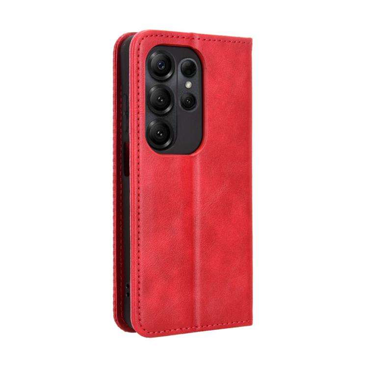 For Doogee Note 56X / Note 56X Pro Magnetic Buckle Retro Texture Leather Phone Case(Red)