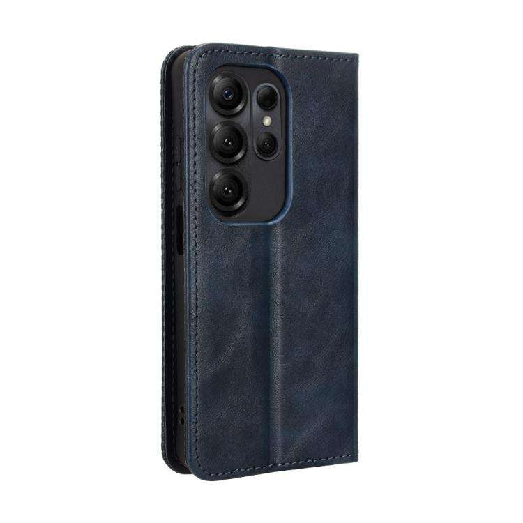 For Doogee Note 56X / Note 56X Pro Magnetic Buckle Retro Texture Leather Phone Case(Blue)