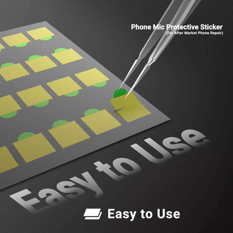 2UUL DA32 500 in 1 Phone Mic Protective Sticker