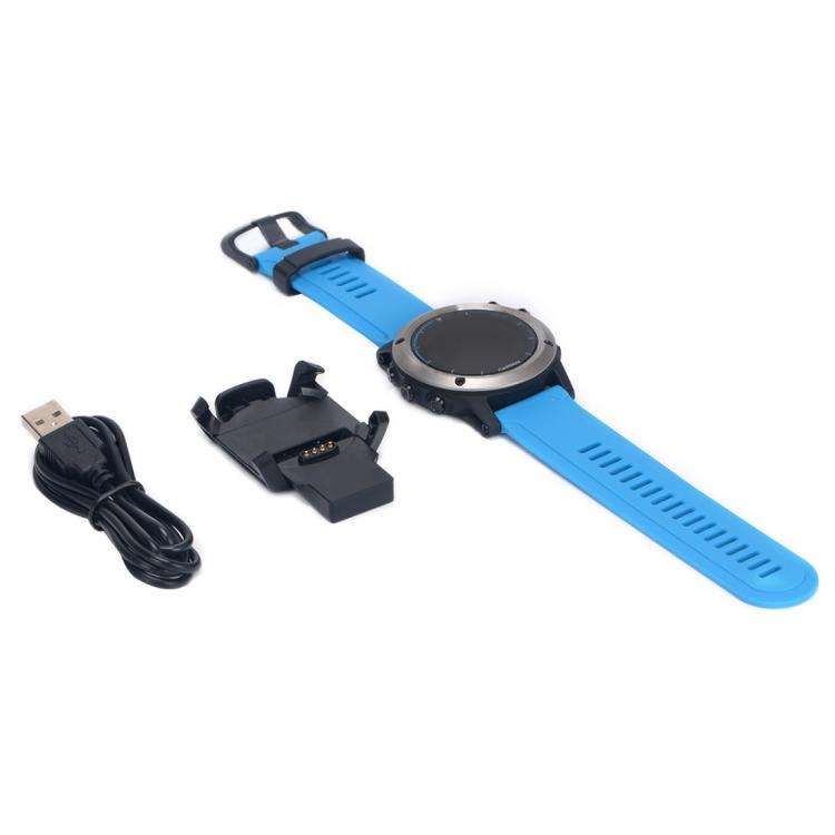 For Garmin Quatix 3 / Fenix 3 HR xDfind USB Port Smart Watch Charging Base(Black)