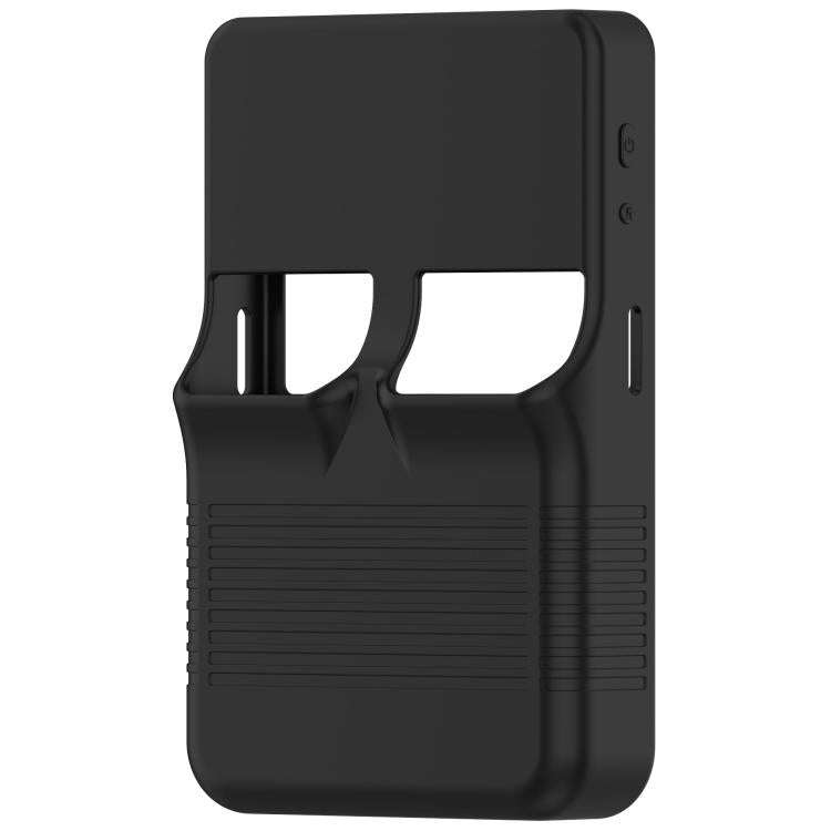 For ANBERNIC R36S Silicone Handheld Game Console Protective Case(Black)