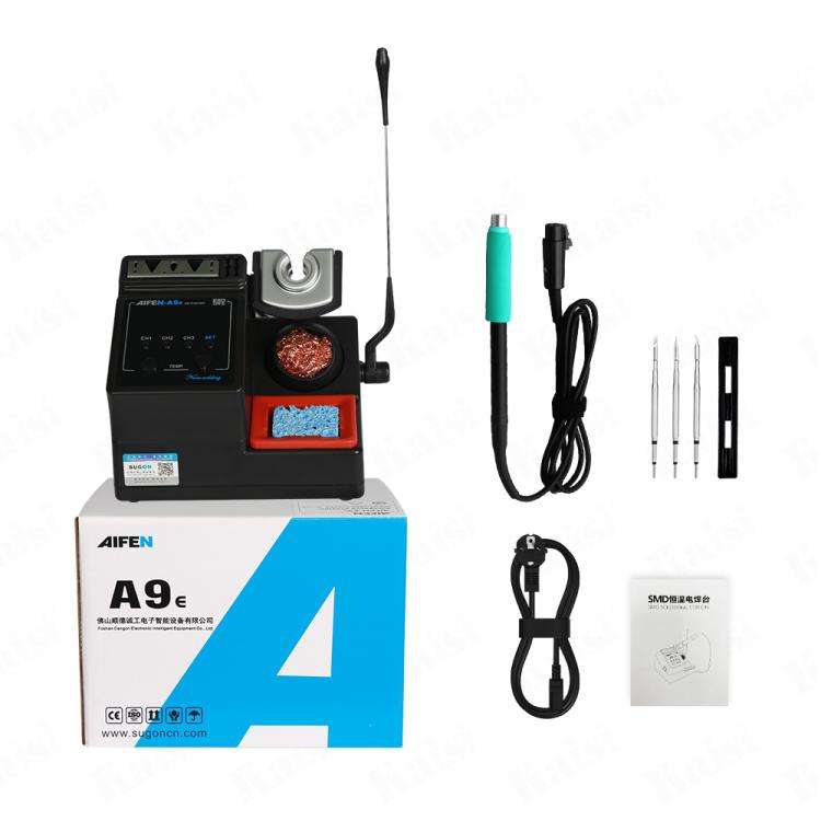 SUGON Aifen A9E Control Temperature Soldering Station, Plug:EU Plug
