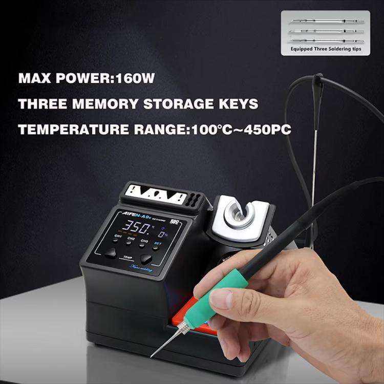 SUGON Aifen A9E Control Temperature Soldering Station, Plug:EU Plug