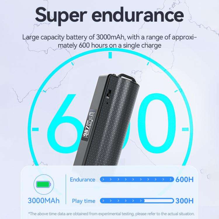 JNN Q70P OLED Display Magnetic Noise Reduction Voice Recording Pen Support APP Control, Memory:32...