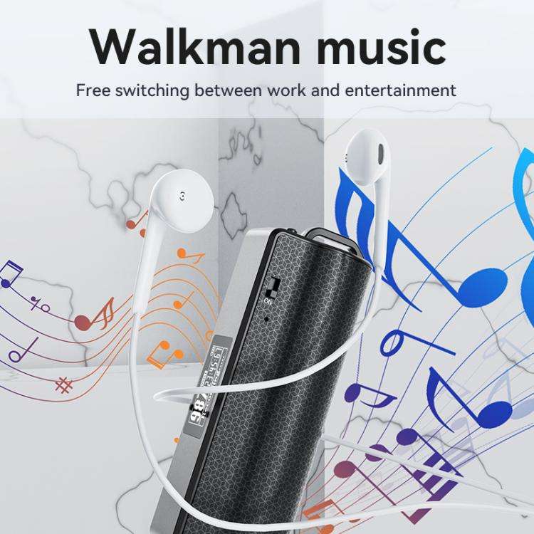 JNN Q70P OLED Display Magnetic Noise Reduction Voice Recording Pen Support APP Control, Memory:32...