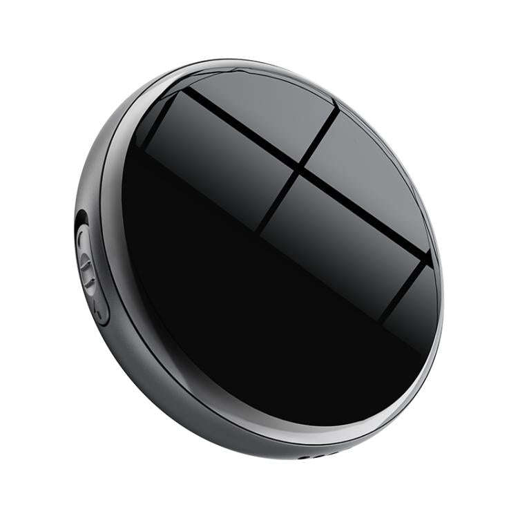 JNN M29A Portable Smart AI Magnetic Recorder Support APP Control, Memory:128GB(Black)